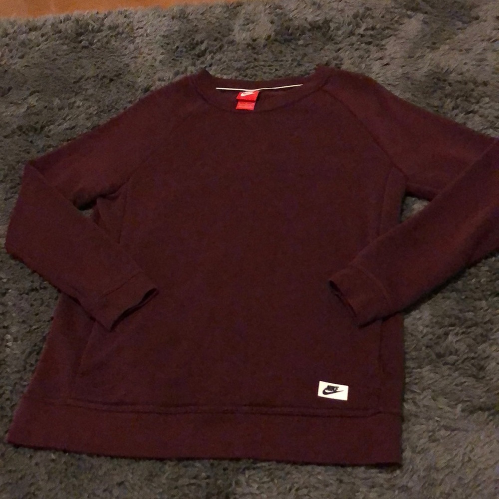 Nike Burgundy Small crewneck